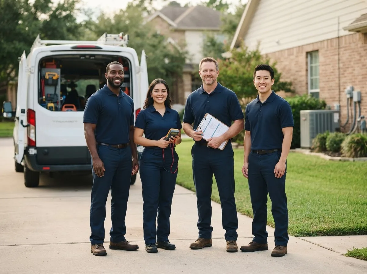 Certified HVAC technician near Versailles, IL